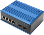 Digitus DN-651148 priemyselný ethernetový switch 4x2 porty 10 / 100 / 1000 MBit/s