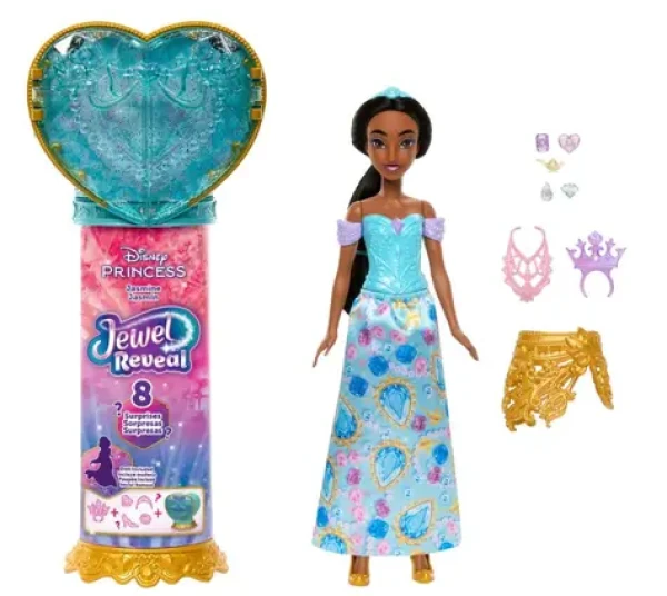 Mattel Bábika Disney Princess Reveal Jazmína JLK30