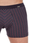 Pánske boxerky 228/135 Rôzne perfektné - CORNETTE grafitová XL