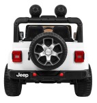 Mamido Elektrické autíčko Jeep Wrangler Rubicon 4x4 biele