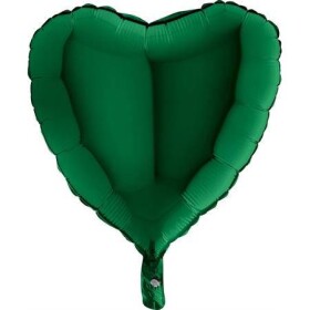 Nafukovací balónik zelené srdce 46 cm - Grabo