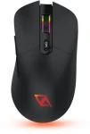 California Access Serval čierna / herná bezdrôtová myš / 10000 DPI / 2.4GHz + USB-C / 6 tlačidiel / RGB (CA1048)