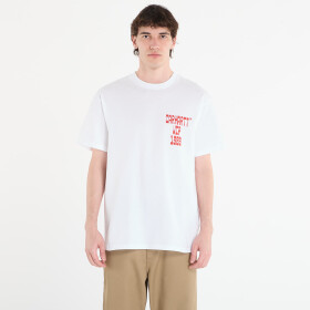 Tričko Carhartt WIP S/S Blocks T-Shirt UNISEX White XS