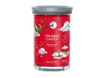 Yankee Candle Signature Christmas Eve Tumbler 567g - sviečka veľká 2 knôty / doba horenia: až 100h (5038581142890)