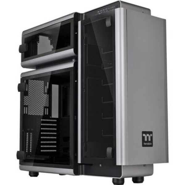 Thermaltake Level 20 strieborná / E-ATX / 1x USB-C 3.2 / 4X USB-A 3.0 / bez zdroja / priehľadná bočnica (CA-1J9-00F9WN-00)