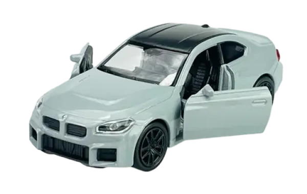 Welly BMW M2 1:34 sivá