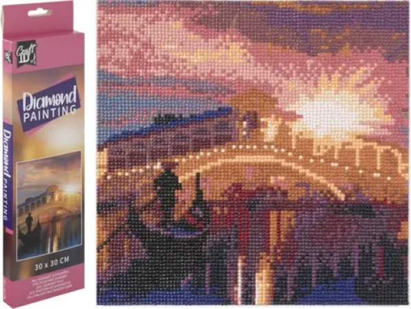 GRAFIX Diamantové maľovanie Most Ponte di Rialto