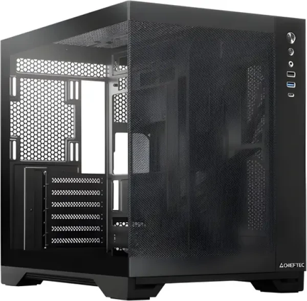 Chieftec VISIO AIR Fanless / Skriňa / mATX / bez ventilátora / bez zdroja (GM-30B-M-FL-OP)