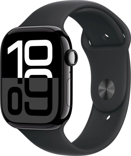 Apple Watch 10 GPS + Cellular 46mm Jet Black Alu M/L Čierny (MWY43ET/A)