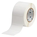 BRADY Odnímateľné polypropylénové štítky / Štítky do tlačiarne / 76x51 mm / biele / 1000 ks / termotransfer (THT-19-449-1)
