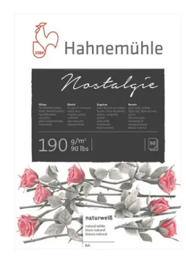 Hahnemühle Skicák Nostalgia (Natural White) A5/50 listov/190 g (10628209)
