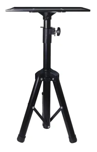Extralink PFS-001 / Podlahový stojan pre projektor / nastaviteľná výška 60-120 cm / trojnohá / tácka 36×26 cm (EX.39401)