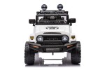 Mamido Elektrické autíčko Toyota FJ biela 4x4
