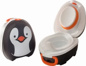 My Carry Potty Cestovný nočník Tučniak / Nočník / prenosný / viacfarebný (6MCP-PENGUIN)