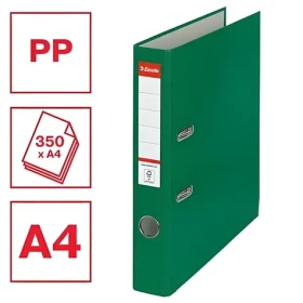 Esselte Economy A4 zelený / Zakladač / 50 mm / Plast (81196)