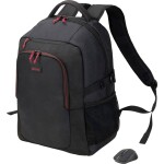 DICOTA Backpack Gain Wireless Mouse Kit čierna / batoh pre notebook / až 15.6 / vrátane bezdrôtovej myši (D31719)