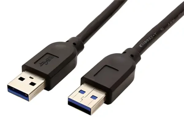 Roline USB-A (M) - USB-A (M) 1,8 m čierna / Kábel USB / USB 3.0 / 5 Gbps (11.02.8970)