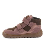 Dievčenské celoročné členkové barefoot topánky UP HILL TEX DARK PINK Froddo G3110281-9 - 25
