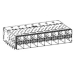 Molex zásuvkové puzdro na dosku Počet pólov 320 763527001 1 ks Tray; 763527001
