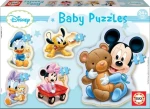 Educa Baby puzzle Bábätká Disney 5v1