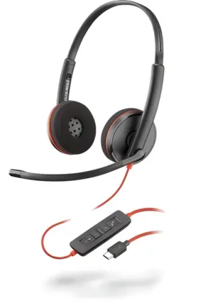 Poly Blackwire C3220 čierna / Náhlavná súprava / mikrofón / jedno slúchadlo / USB-C (209749-22)
