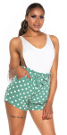 Sexy Polka Dot Summer Shorts with Pockets