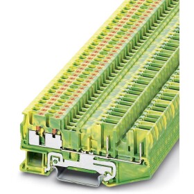Ground modular terminal block PT 2,5-QUATTRO/2P-PE 3209688 Phoenix Contact; 3209688