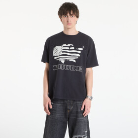 Tričko Rhude Banner Tee Vintage Black/ White S