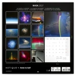 NOTIQUE Mriežkový kalendár NASA 2027 / 30 × 30 cm