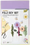 FOLIA 51049 Kreatívna filcová sada Felt like Spring