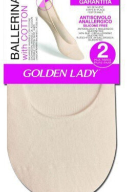 Ponožky balerínky PBP/2 pary naturale 39/42- M/L