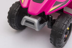 Mamido Mamido Detská elektrická štvorkolka pre najmenších Speed Junior 6V 7Ah ružová