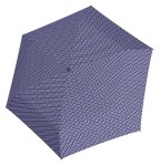 Skladací dáždnik Doppler Carbonsteel Mini Slim Minimals Blue