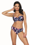 Dámske plavkové nohavičky SF 167/12 NAVY FLOWERS NAVY KVĚTINY M