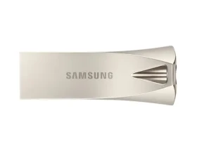 Samsung Drive BAR PLUS 128GB strieborná / Flash Disk / USB 3.1 / rýchlosť až 200MBs (MUF-128BE3/EU)