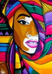 ENJOY Puzzle Africká kráska
