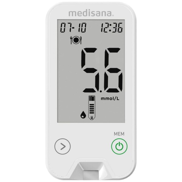 Medisana MediTouch® 2 mmol/L merač obsahu cukru v krvi; 79034