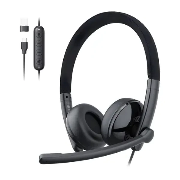 EMEET GeniusCall HS50 / Slúchadlá s mikrofónom / Over-ear / ENC / USB-C, USB-A (E2008)
