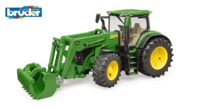 Bruder 3151 Traktor John Deere 7R 350 s predným nakladačom