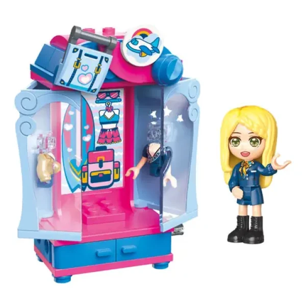 QMAN UNA Series 34011-1 Šatníková skriňa letušky