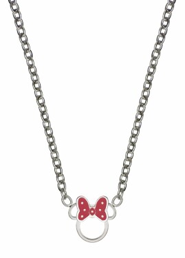 Disney Oceľový náhrdelník s príveskom Minnie Mouse N600631L-157.CS