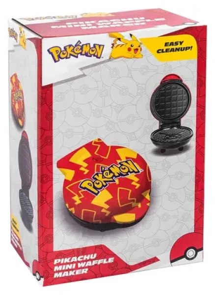UNCANNY BRAND Mini waflovač Pikachu / Kuchynský spotrebič / Motív Pokémon (3000142)