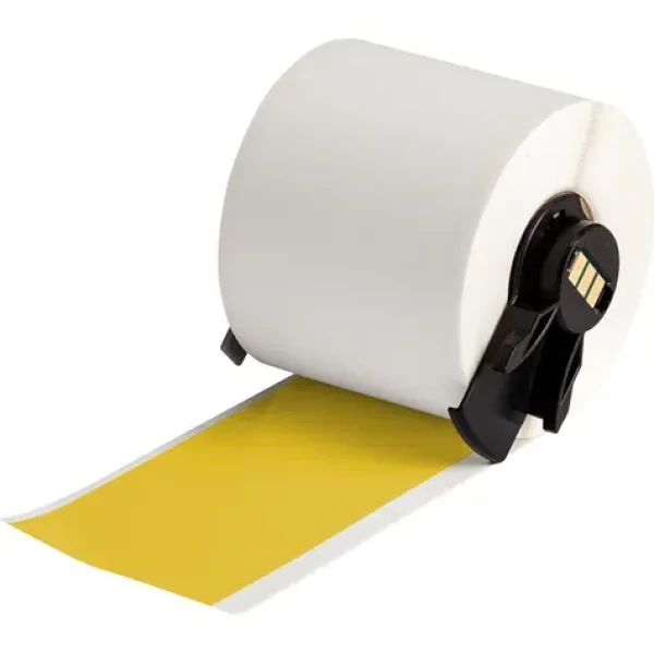 BRADY Vinylové štítky All-Weather žlté / Štítky do tlačiarne / 50,8 mm x 15,24 m / odolné voči poveternosti (M6C-2000-595-YL)