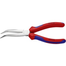 Knipex 38 25 200 pre elektroniku a jemnú mechaniku ploché ihlové kliešte 40 ° zahnuté 200 mm; 38 25 200