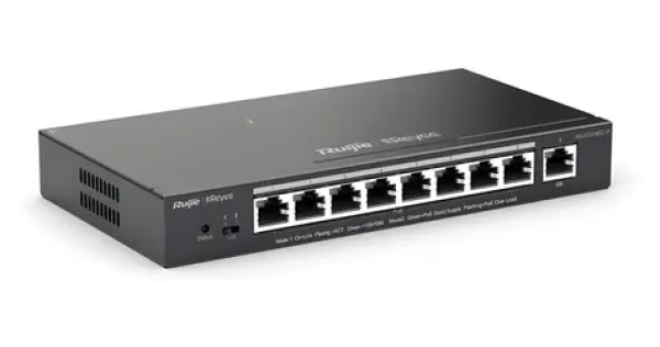 Ruijie Reyee RG-ES209GC-P / Switch / 8- Port / 10/100/1000 Mbps (RG-ES209GC-P)