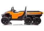 Mamido Elektrické autíčko Buggy Speed 24 V 4×200 W 6 kolies oranžové