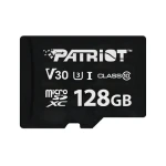 Patriot VX V30 U3 / Pamäťová karta microSDXC / 128GB / UHS-I U3 / V30 / Class 10 / 90/80 MB/s (PSF128GVX31MCX)
