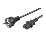 MicroConnect Sieťový napájací kábel Schuko - C13 3M čierna (PE020430)