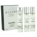 Chanel Allure Homme Sport - EDT náplň (3 x 20 ml) 60 ml