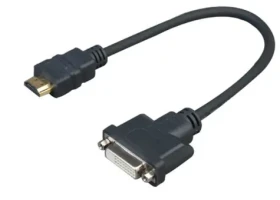 VivoLink Pro HDMI - DVI kábel M - F 0.2m / 1920x1080 a 4K 2K (PROHDMIADAPDVI)